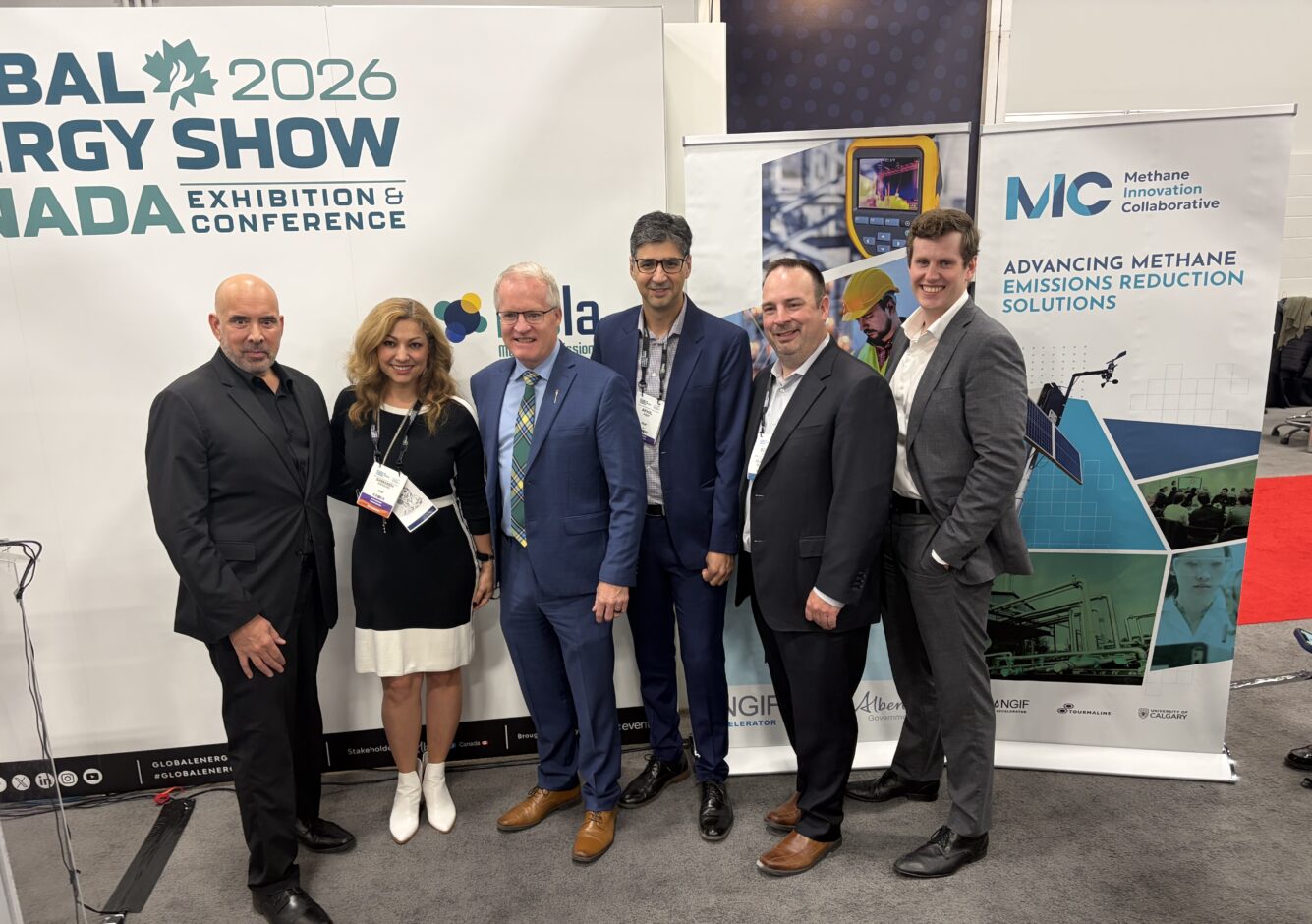 MIC Consortium members with the Honourable Minister Grant of the Alberta Environment and Protected Areas.